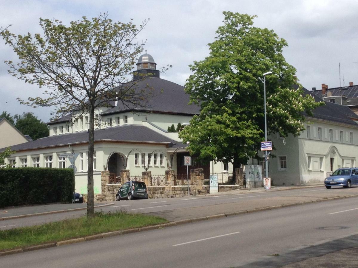 Im Ballhaus Neuhilbersdorf Chemnitz Buitenkant foto